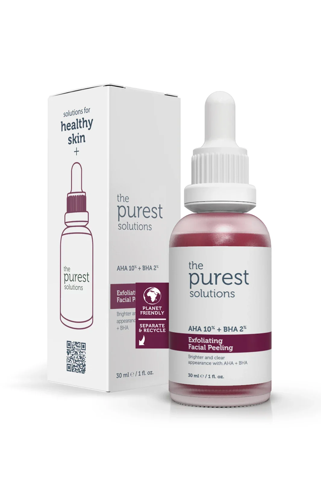 The Purest Solutions Cilt Tonu Eşitleyici Kırmızı Peeling Cilt Serumu 30 ml