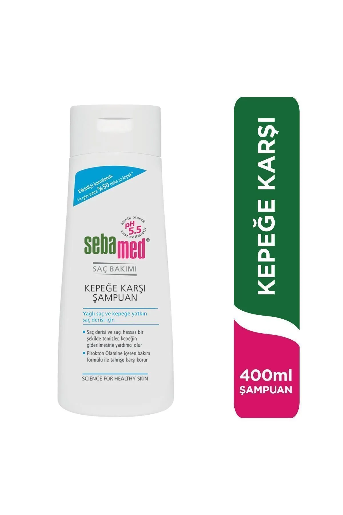 Sebamed Yağlı Saç ve Kepeğe Karşı Etkili Şampuan 400 ml