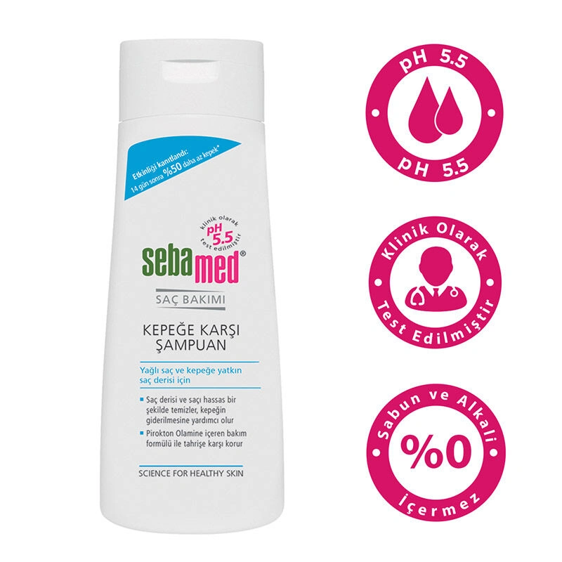 Sebamed Yağlı Saç ve Kepeğe Karşı Etkili Şampuan 400 ml