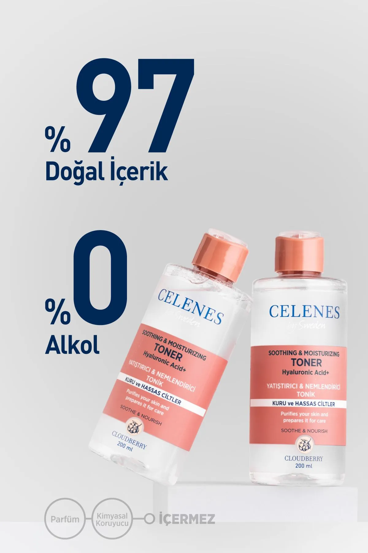 Celenes Cloudberry Nemlendirici Yatıştırıcı Tonik 200 ml