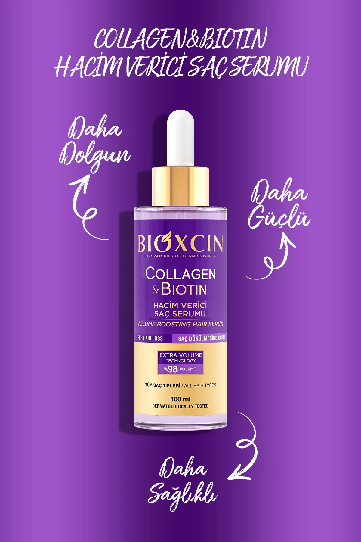 Bioxcin Saç Serum Collagen Biotin 100 ml