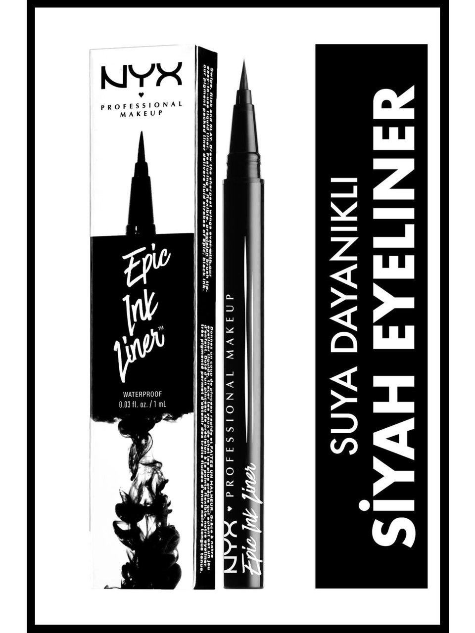 Nyx Professional Makeup Epic Ink Liner Siyah