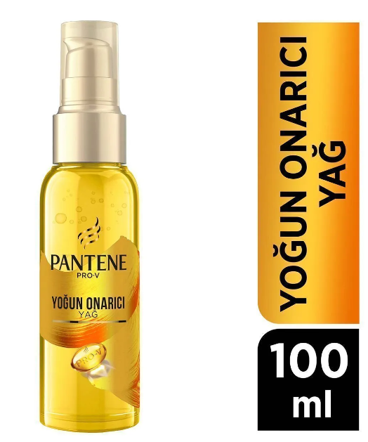 Pantene Keratin Özlü Onarıcı E Vitaminli Saç Bakım Yağı 100 ml
