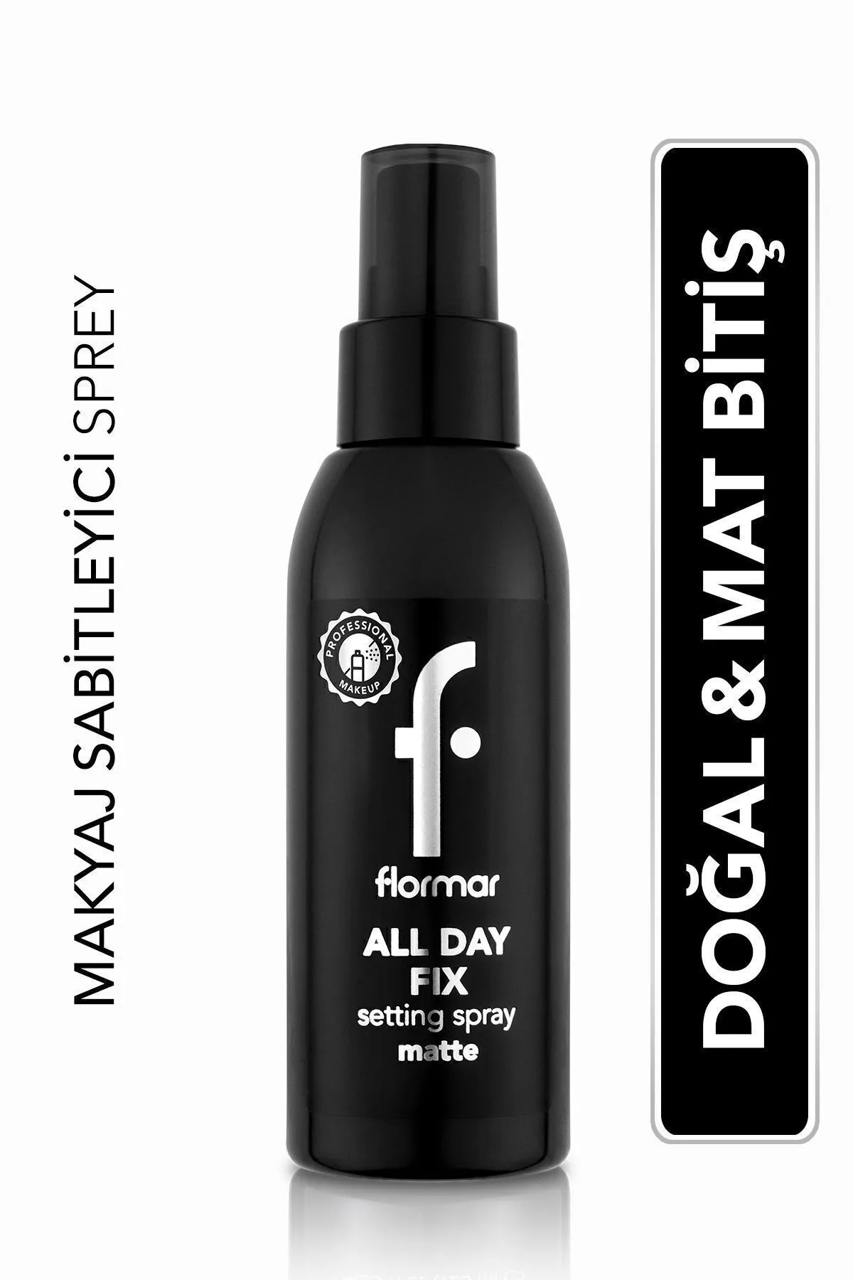 Flormar All Day Fix Mat Bitişli Makyaj Sabitleme Spreyi 125 ml