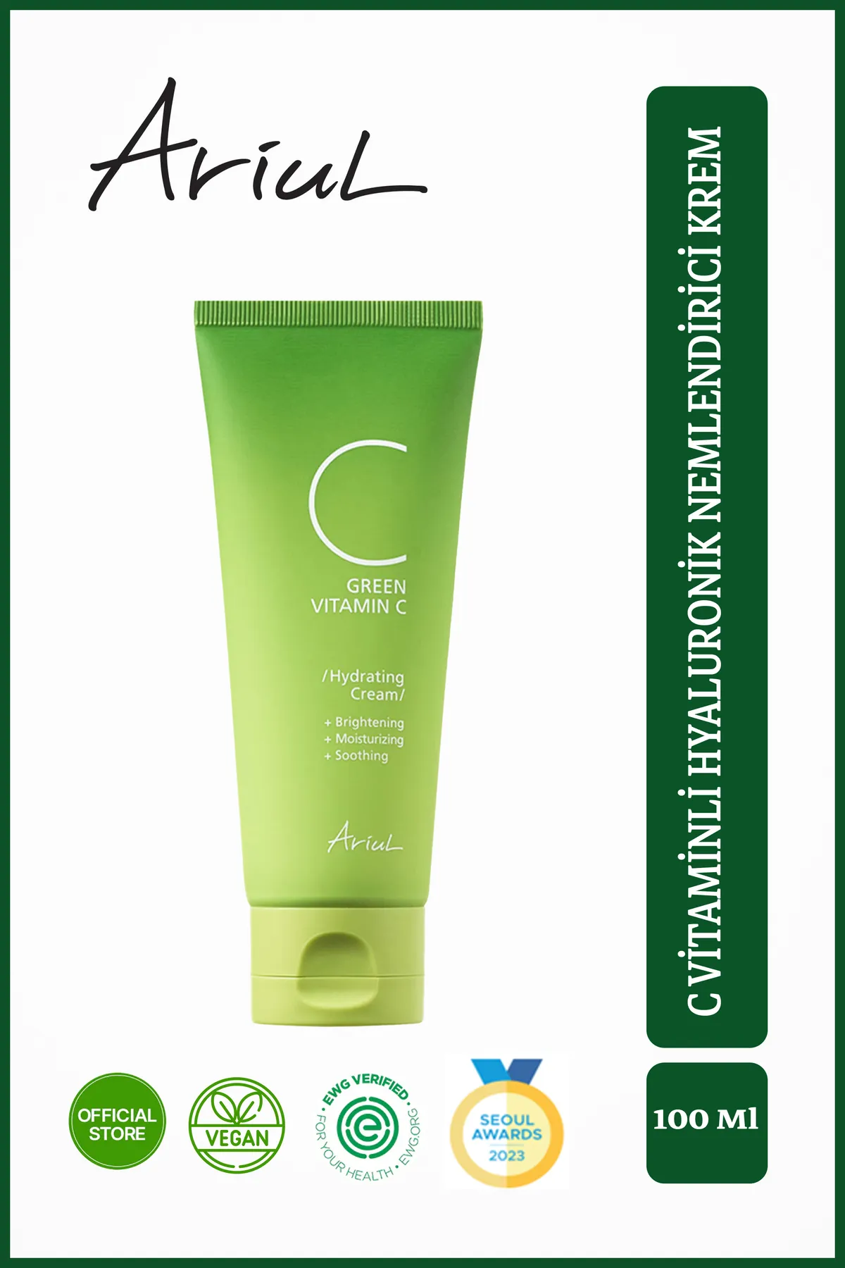 Ariul Green C Vitaminli Yüz Kremi 100 ml