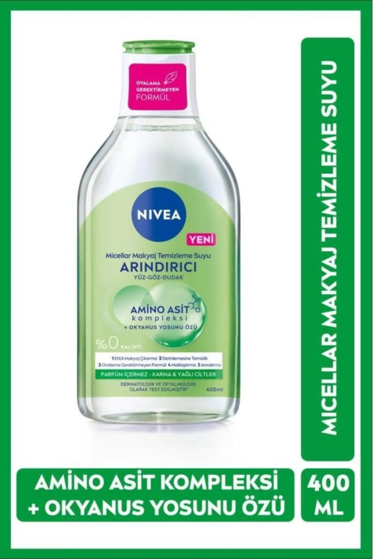 Nivea Micellar Arındırıcı Makyaj Temizleme Suyu 400 ml