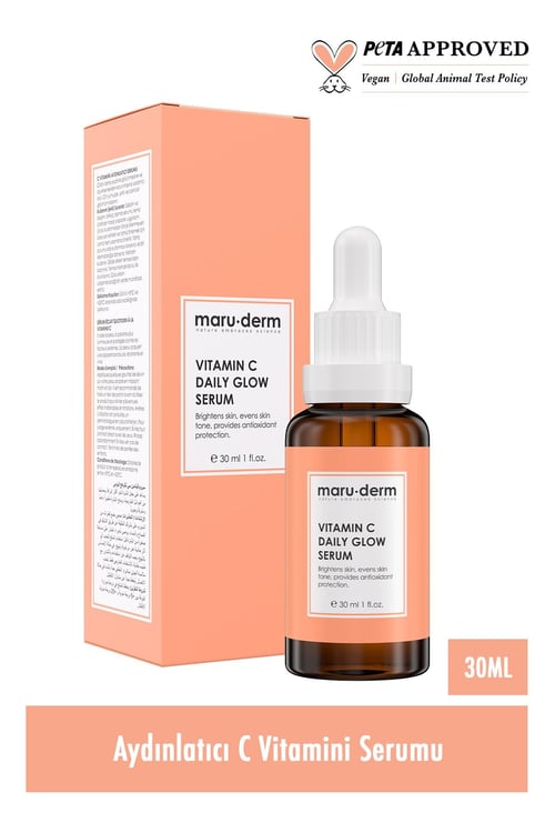 Maruderm C Vitamini Ve Peptid Aydınlatıcı Cilt Bakım Serumu 30 ml