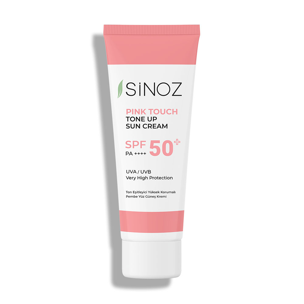 Sinoz Pink Touch Ton Eşitleyici Yüz Güneş Kremi Spf50 50 ml