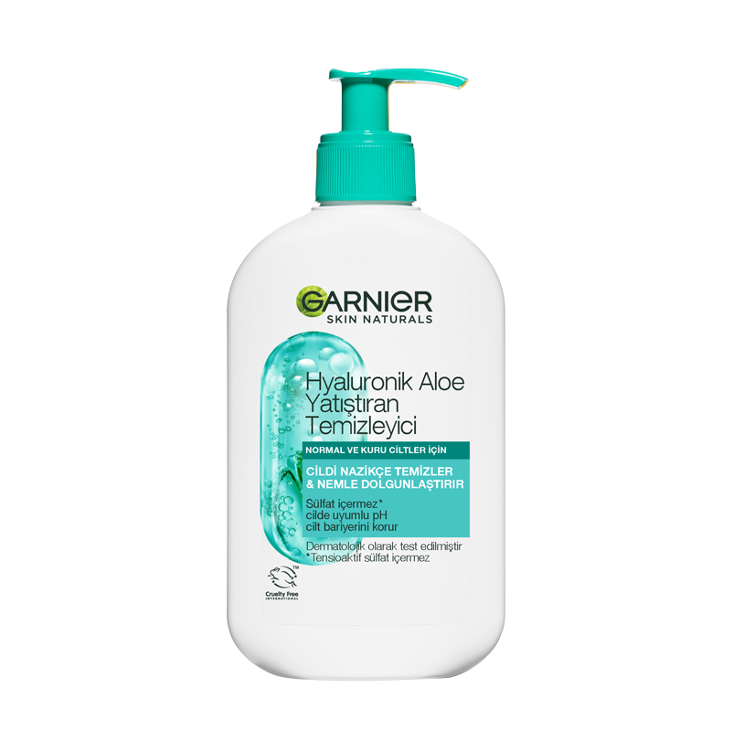 Garnier Skin Naturals Aloe Yatıştıran Temizleyici 250 ml
