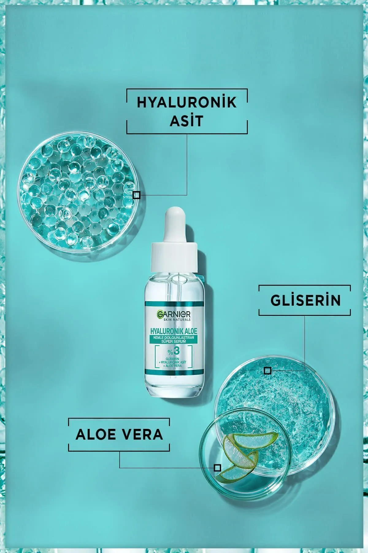 Garnier Skin Naturals Aloe Dolgunlaştırıcı Serum 30 ml