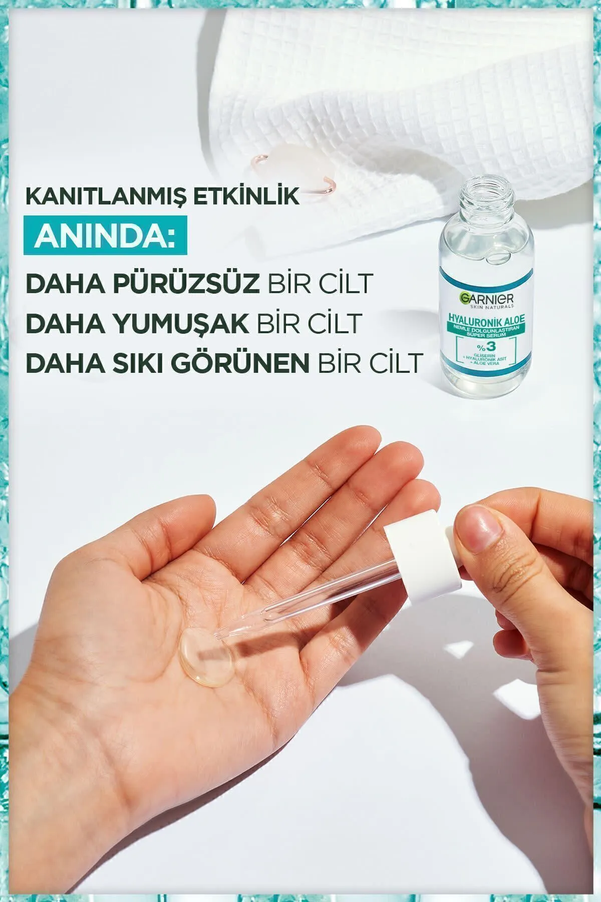 Garnier Skin Naturals Aloe Dolgunlaştırıcı Serum 30 ml