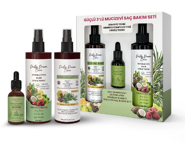 True Bee Rosemary Miracle Biberiye Bakımı 3’lü Set (Tonik + Serum)