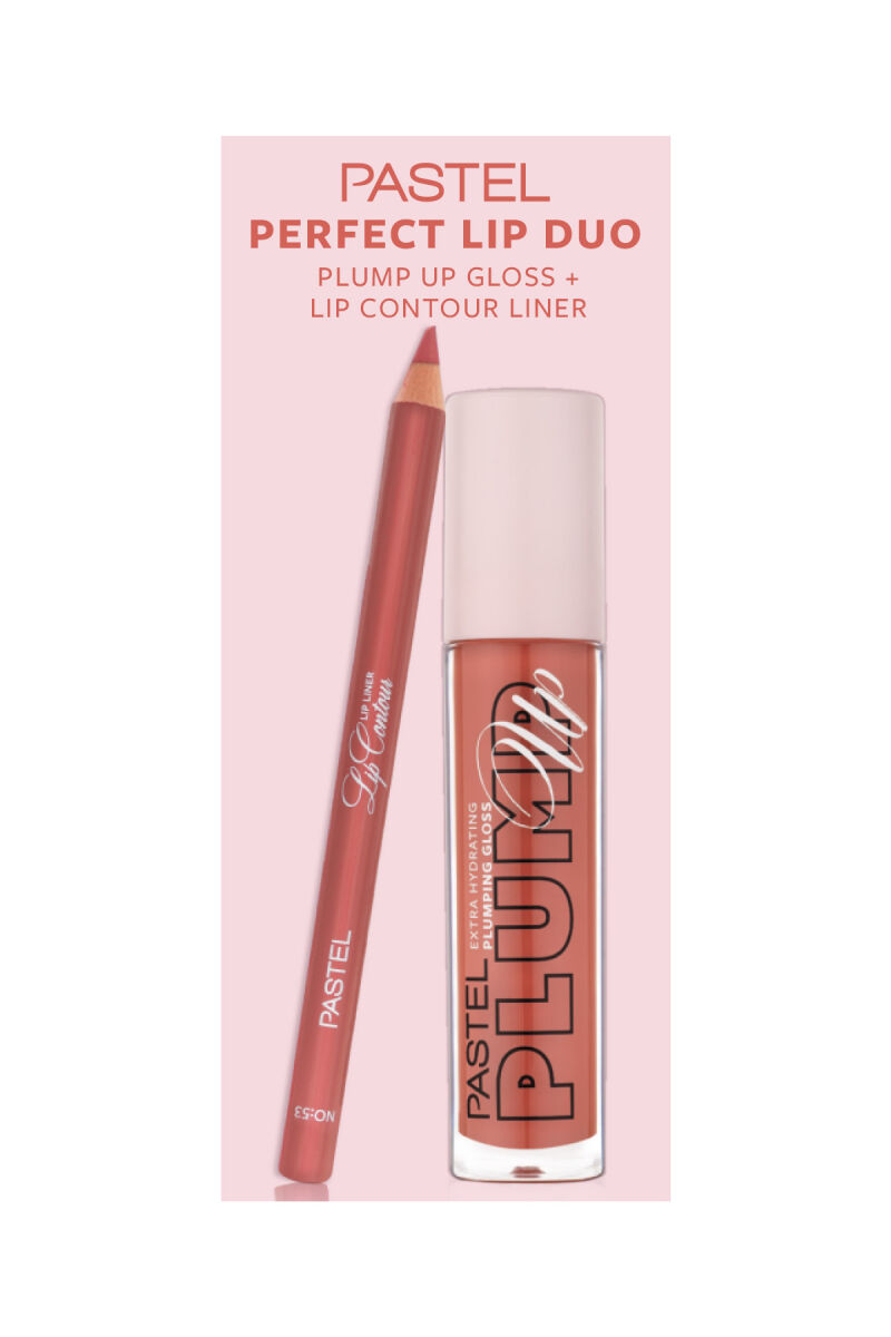 Pastel Gloss Kalem Seti Plumping Gloss 205 + Pastel Dudak Kalemi 53