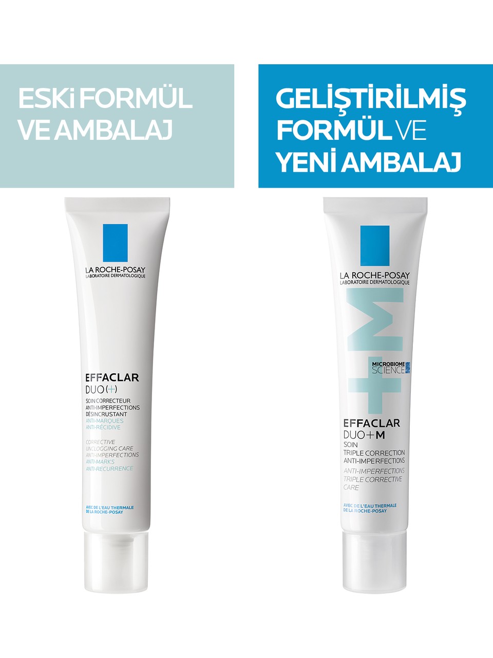 La roche Posay Effaclar Duo+M Yağlı ve Akneye Eğilimli Ciltler Yüz Bakım Kremi 40 ml