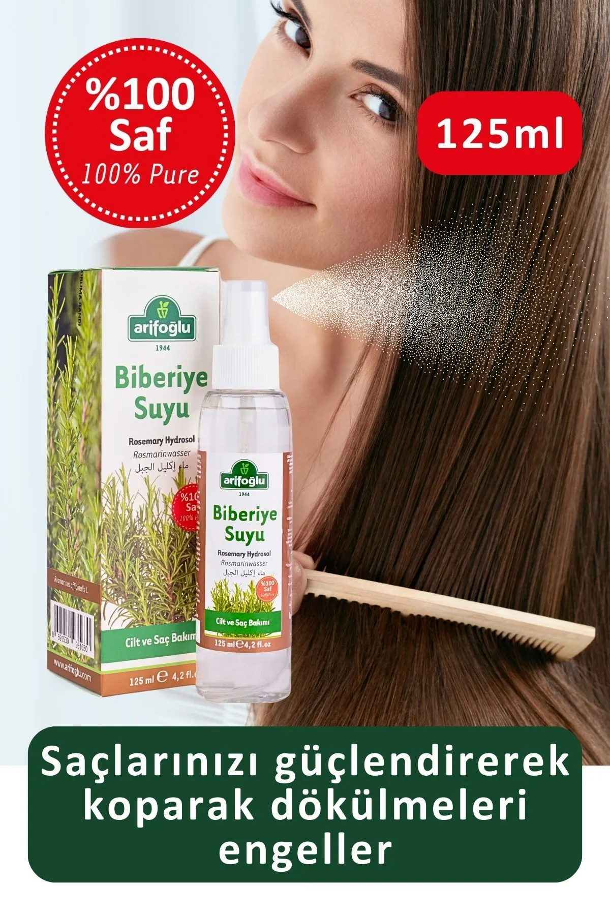 Arifoğlu Biberiye Suyu 125 ml
