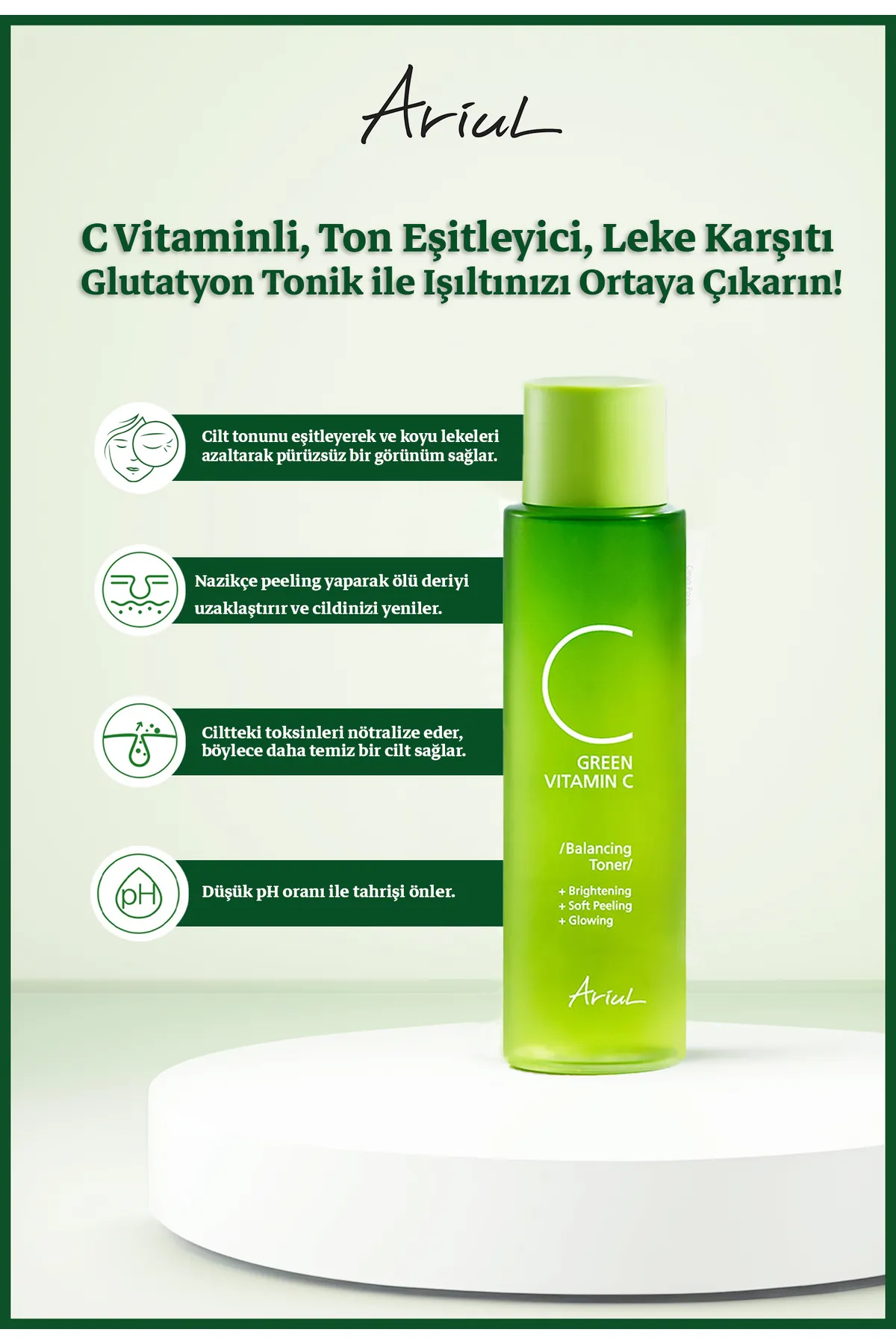 Ariul Green C Vitaminli Tonik 150 ml 