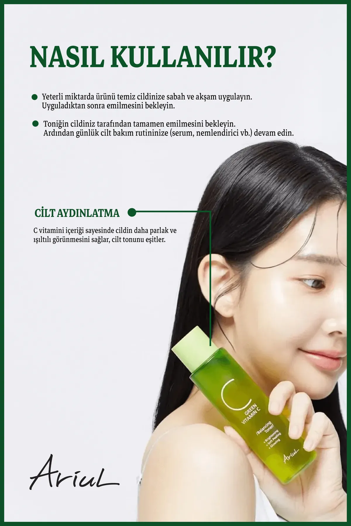 Ariul Green C Vitaminli Tonik 150 ml 