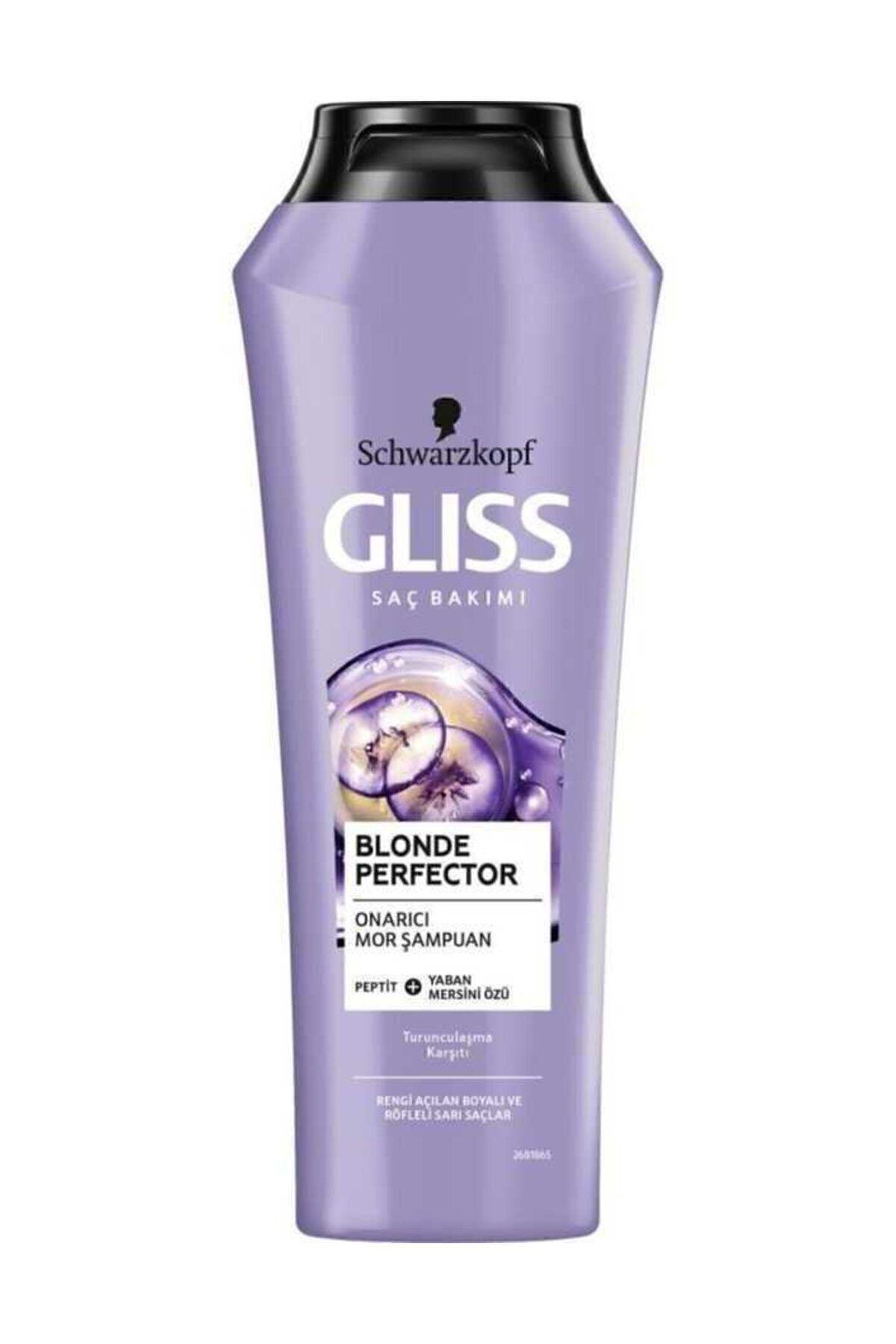Gliss Blonde Perfector Onarıcı Mor Şampuan 250 ml 