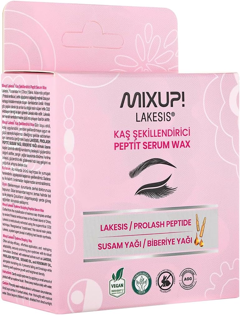 Mixup Lakesis Prolash Peptit Kaş Şekillendirici Wax 50 ml