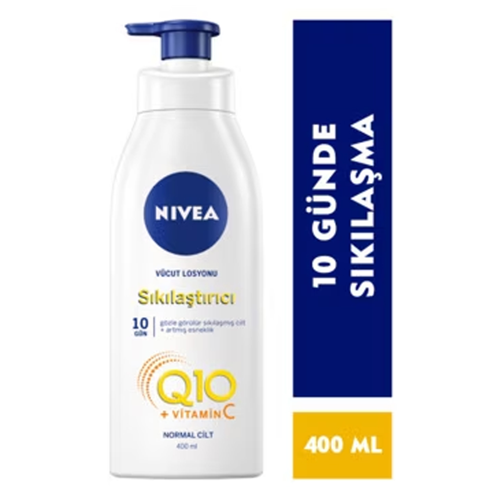 Nivea Sıkılaştırıcı Vücut Losyonu Q10 + C Vitamini 400 ml 