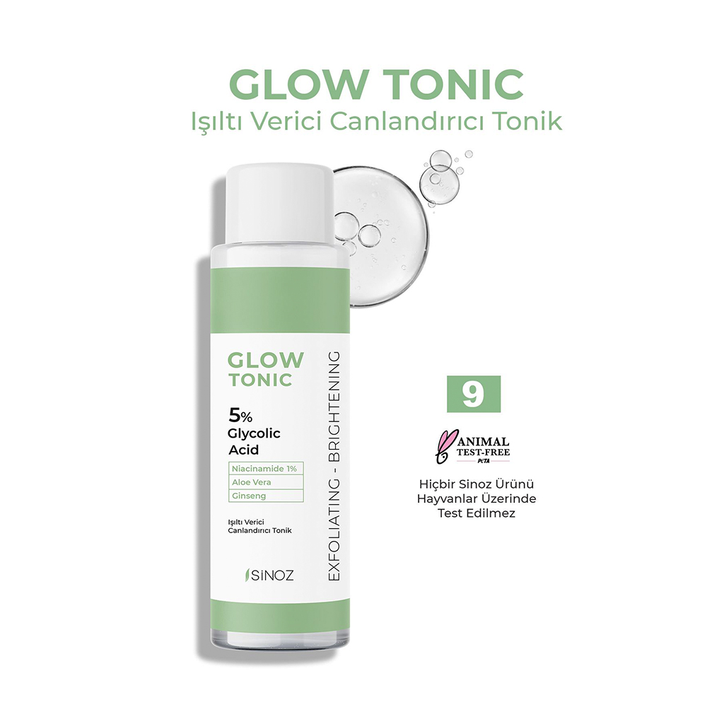 Sinoz Glikolik Asit Işıltı Etkili Tonik 200 ml