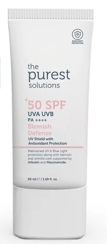 The Purest Solutions Leke Karşıtı Renkli Güneş Koruyucu 50 ml