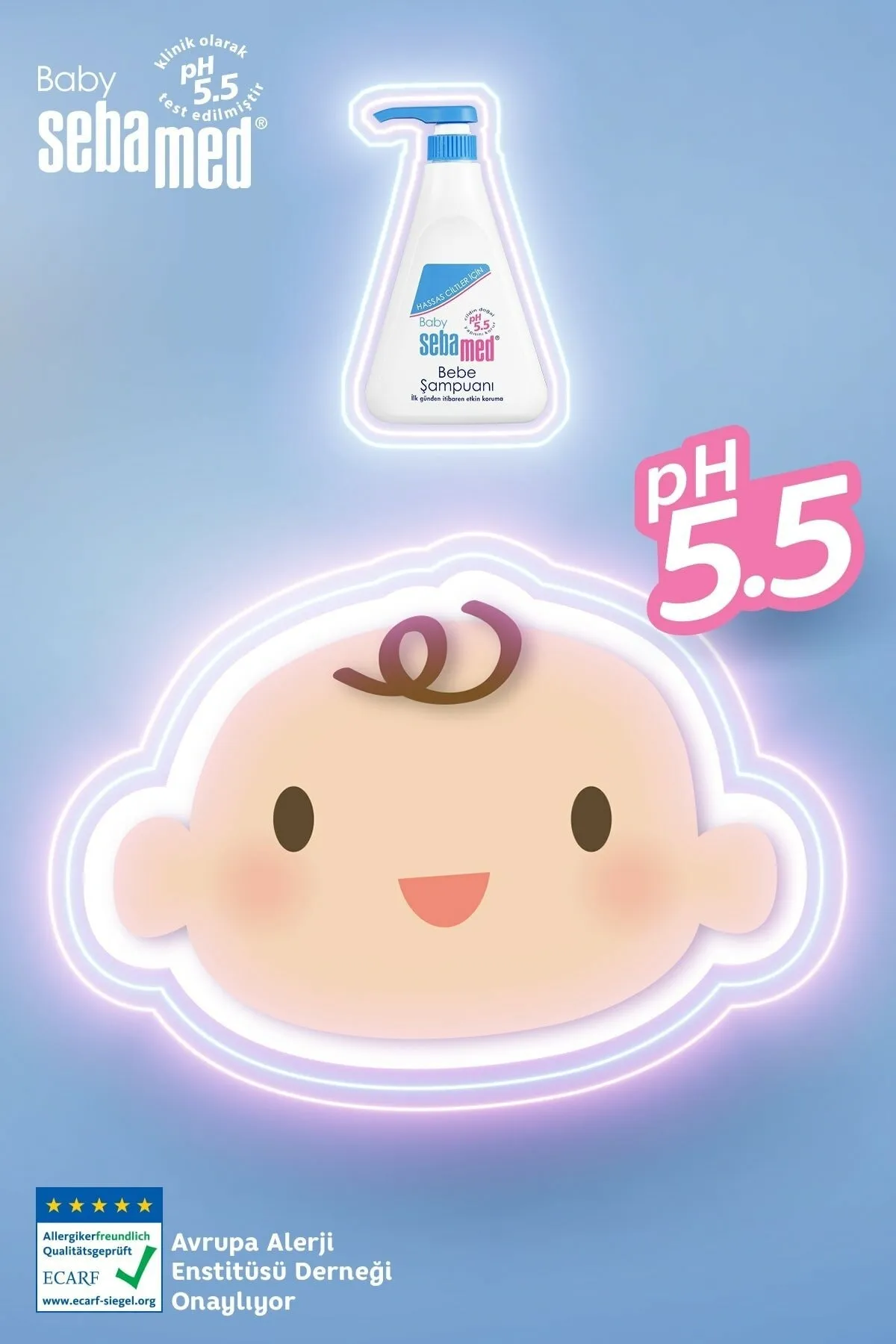 Sebamed Baby Hassas Saç Derisi İçin Papatya Özlü Şampuan 500 ml
