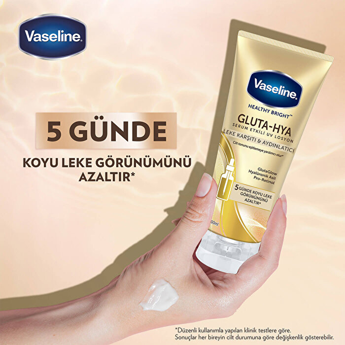Vaseline Gluta Hya Serum Etkili UV Losyon Leke Karşıtı ve Aydınlatıcı 200 ml