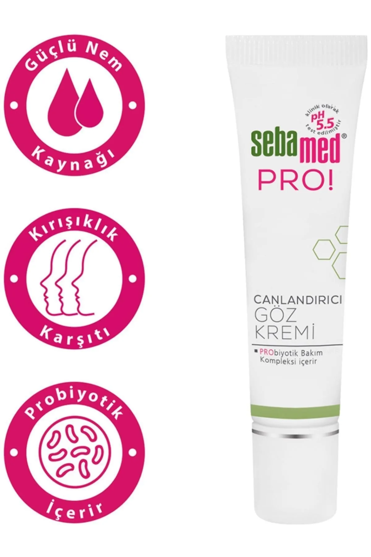 Sebamed Pro Göz Kremi Canlandırıcı 15 ml
