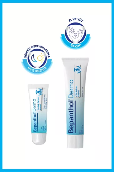Bepanthol Cilt Bakım Kremi 30 gr ve Dudak Bakım Kremi 7,5 ml