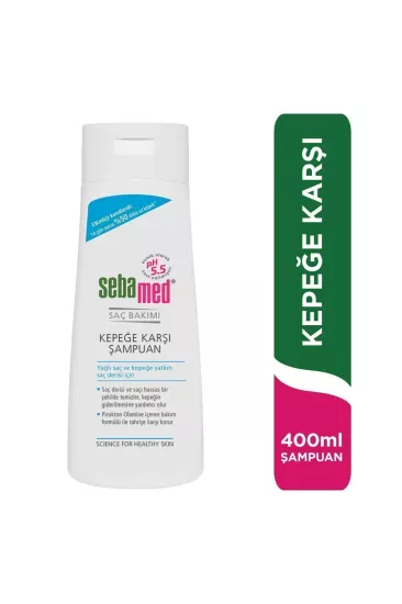 Sebamed Yağlı Saç ve Kepeğe Karşı Etkili Şampuan 400 ml