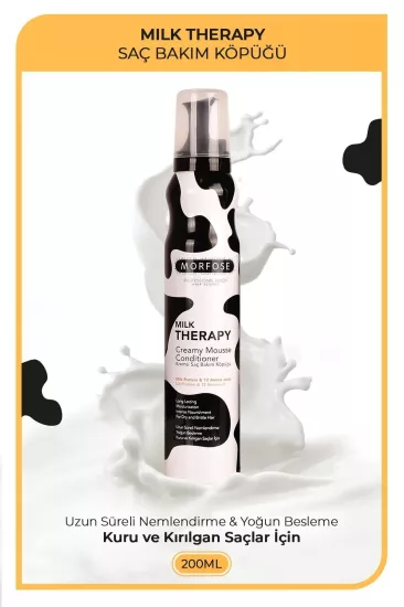 Morfose Milk Therapy Kremsi Saç Köpüğü 200 ml