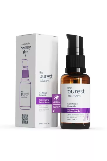 The Purest Solutions Yaşlanma Karşıtı Ve Kırışıklık Giderici Retinol Gece Serumu 30 ml