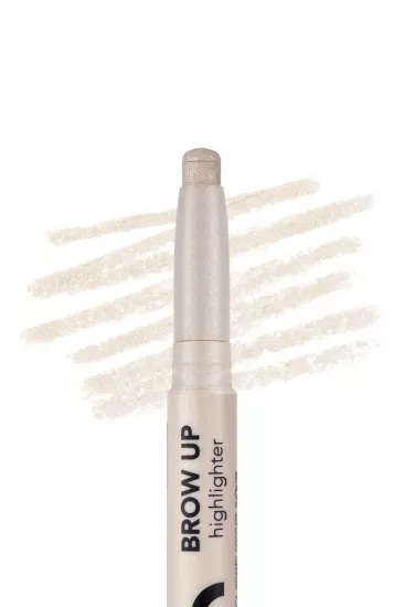 Flormar Asansörlü Aydınlatıcı Kaş Kalemi Gümüş Brow Up Highlighter Pencil 001 Diamond