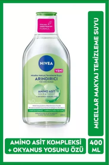 Nivea Micellar Arındırıcı Makyaj Temizleme Suyu 400 ml