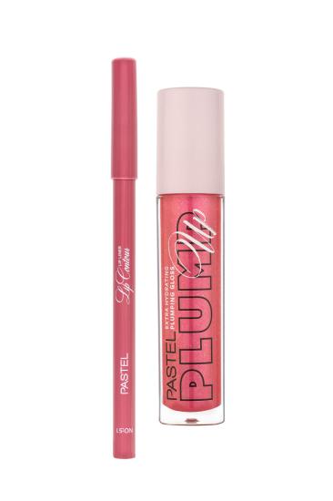 Pastel Gloss Kalem Seti Plumping Gloss 206 + Pastel Dudak Kalemi 51