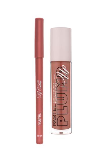 Pastel Gloss Kalem Seti Plumping Gloss 205 + Pastel Dudak Kalemi 53