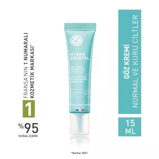Yves Rocher Normal ve Kuru Ciltler İçin Aloe Vera Göz Kremi 15 ml