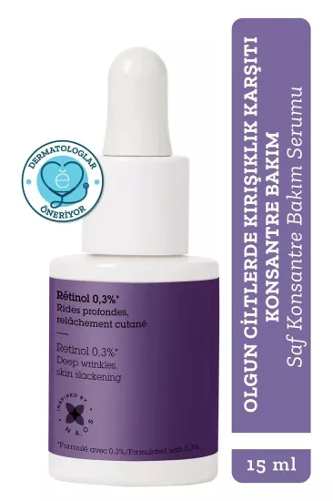 Etat Pur Pure Active Retinol %0,3 Kırışıklık Karşıtı Saf Konsantre Bakım 15 ml
