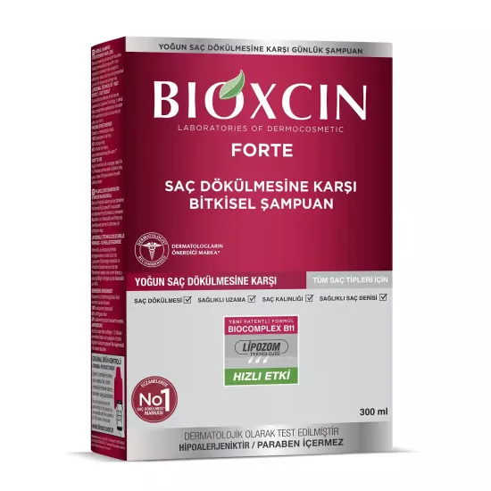 Bioxcin Forte Şampuan Yoğun Saç Dökülmesine Karşı 300 ml