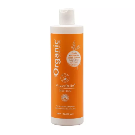 Organic Color System Power Build Şampuan 400 ml | Onarıcı Bakım