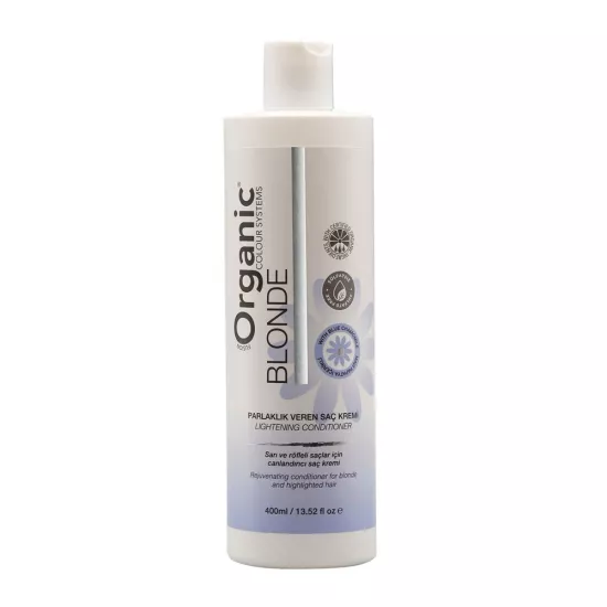 Organic Colour Systems Blonde Saç Kremi 400 ml | Sarı Saçlar İçin Parlaklık