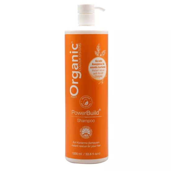 Organic Colour Systems Power Build Şampuan 1000 ml | Onarıcı Bakım