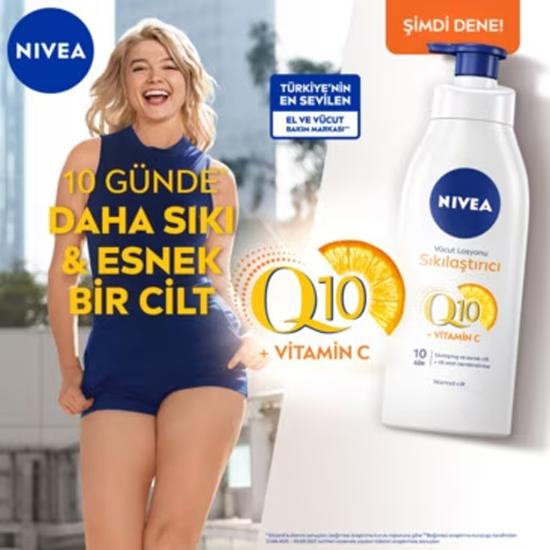 Nivea Sıkılaştırıcı Vücut Losyonu Q10 + C Vitamini 400 ml 