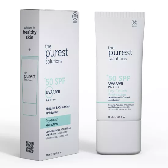 The Purest Solutions Yağlı Ve Karma Ciltler Için Güneş Koruyucu 50 Ml