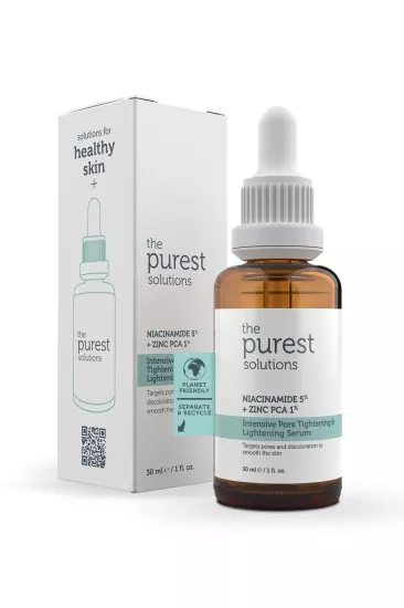 The Purest Solutions Siyah Nokta Ve Sivilce Karşıtı Cilt Bakım Serumu 30 ml 