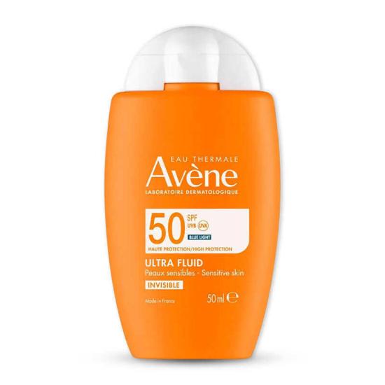 Avene Ultra Fluid Invisible SPF50 Normal ve Karma Ciltler İçin Güneş Kremi 50 ml