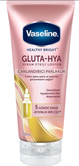 Vaseline Gluta Hya Serum Etkili Losyon Canlandırıcı Parlaklık 200 ml