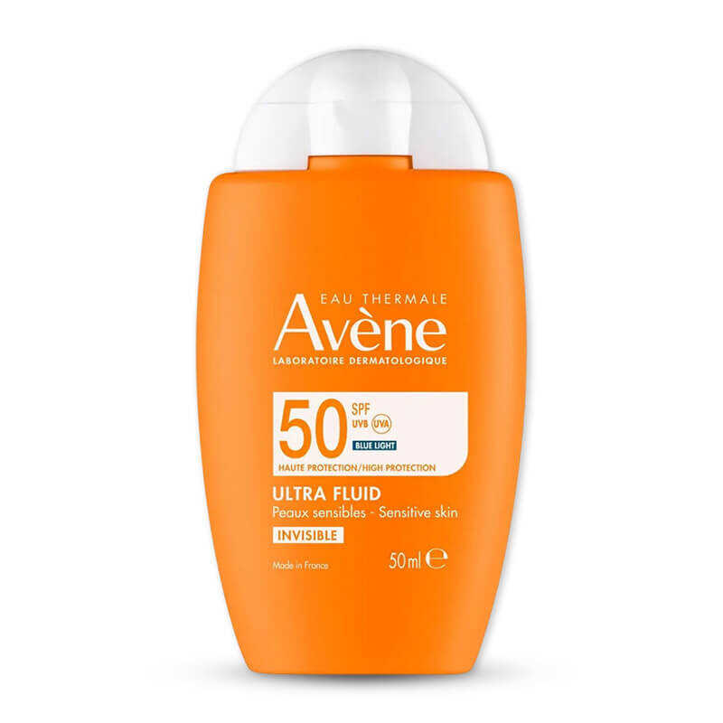 Avene Ultra Fluid Invisible SPF50 Normal ve Karma Ciltler İçin Güneş Kremi 50 ml